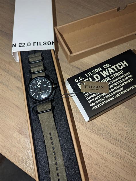 filson watch strap|what happened to filson watches.